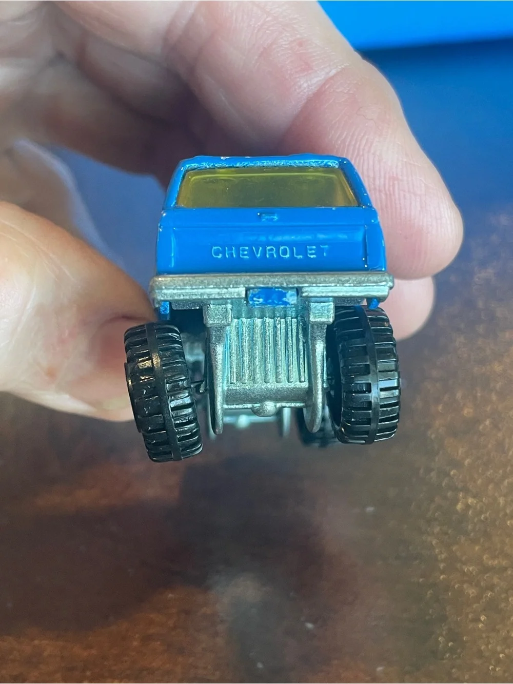 Hot Wheels Blazer 4x4 Blue #6 Chevrolet 1983